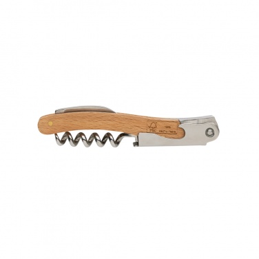 Logotrade promotional giveaway picture of: Wooden Corkscrew