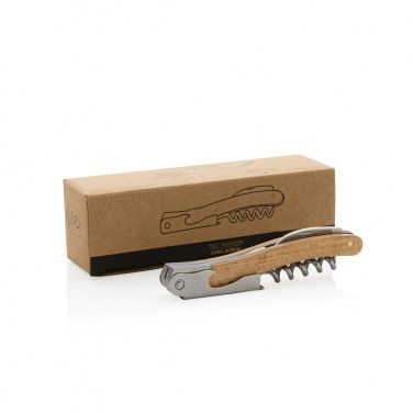 Logotrade promotional merchandise photo of: Wooden Corkscrew