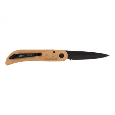 Logotrade promotional merchandise image of: Nemus Luxury Wooden knife with lock