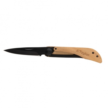 Logotrade promotional merchandise image of: Nemus Luxury Wooden knife with lock