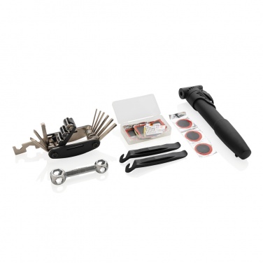 Logotrade promotional giveaway image of: Bike repair kit set 17 pcs