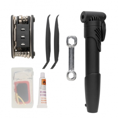 Logo trade business gift photo of: Bike repair kit set 17 pcs