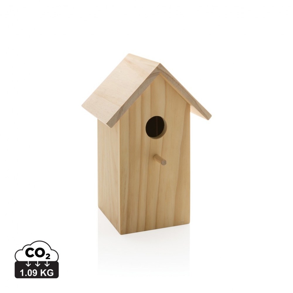 Logotrade advertising products photo of: Wooden birdhouse