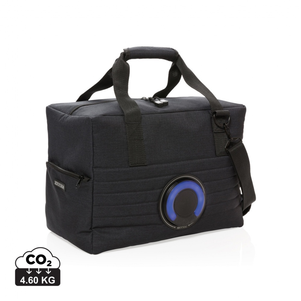 Logo trade advertising products image of: Party speaker cooler bag