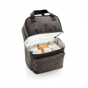 Logo trade promotional product photo of: Cooler bag with 2 insulated compartments