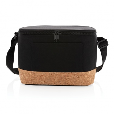 Logo trade business gift photo of: Two tone cooler bag with cork detail