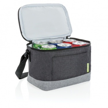 Logo trade corporate gift photo of: Duo colour RPET cooler bag