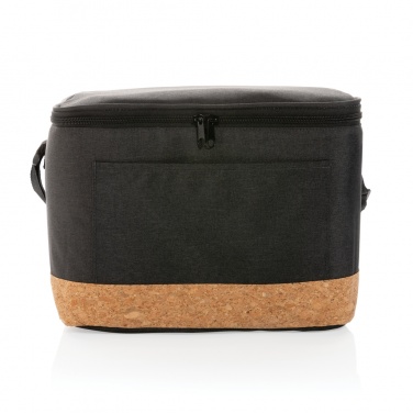 Logo trade promotional merchandise picture of: Impact AWARE™ XL RPET two tone cooler bag with cork detail