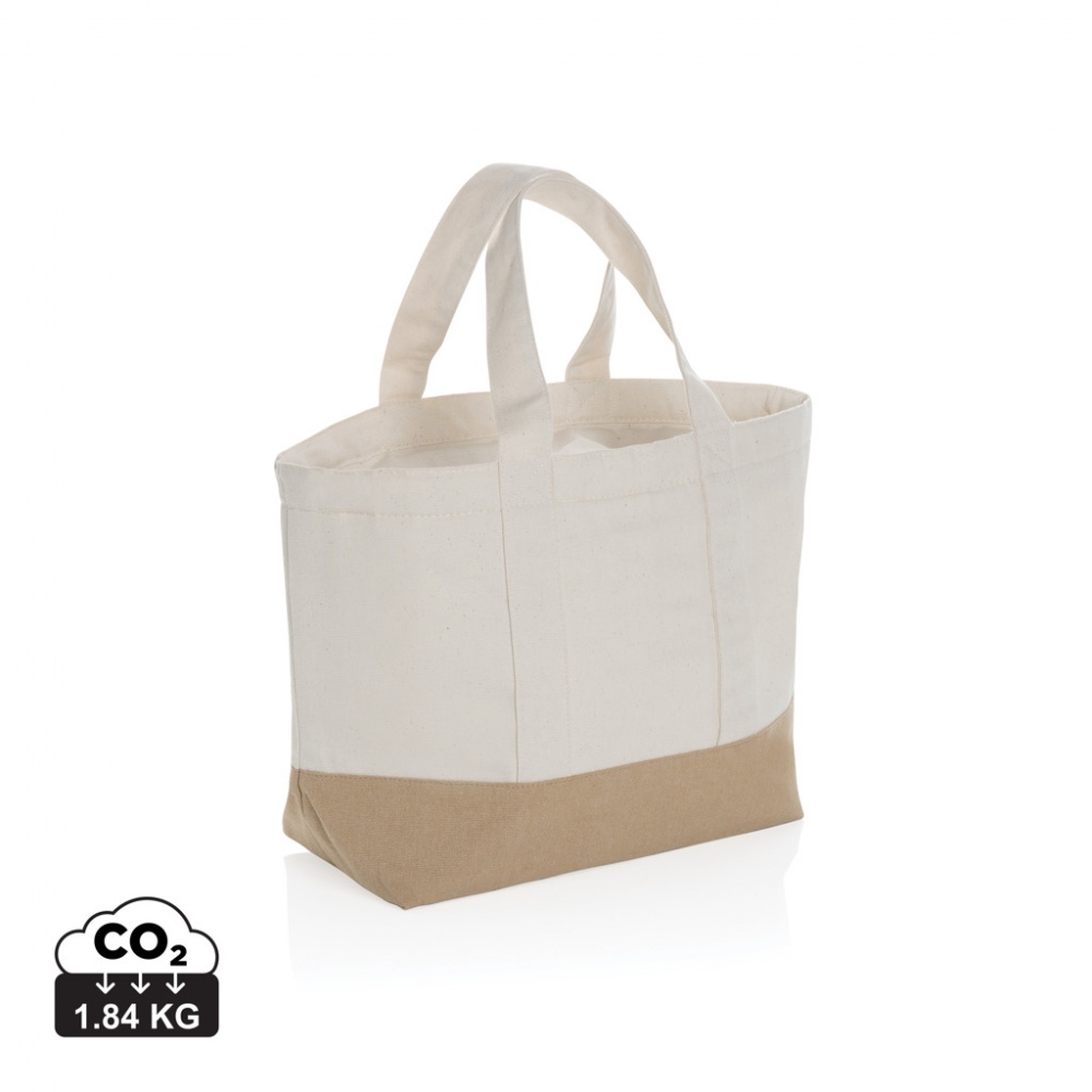 Logotrade business gift image of: Impact Aware™ 285 gsm rcanvas cooler bag undyed