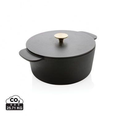 Logo trade business gifts image of: Ukiyo cast iron pan large