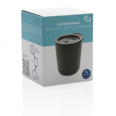 Logo trade promotional merchandise photo of: Simplistic antimicrobial coffee tumbler