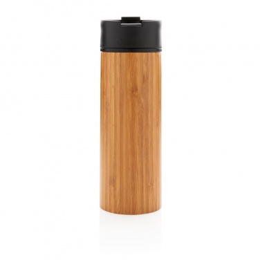 Logotrade corporate gift picture of: Bogota vacuum bamboo coffee mug