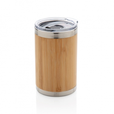 Logo trade corporate gifts picture of: Bamboo coffee to go tumbler