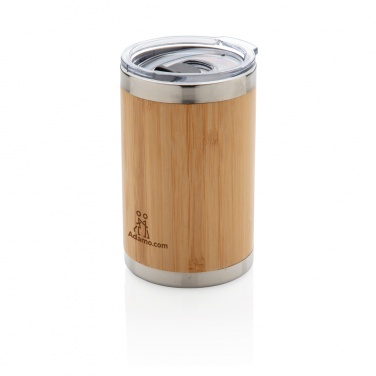 Logotrade promotional product image of: Bamboo coffee to go tumbler