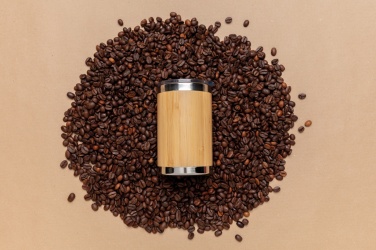 Logotrade advertising product image of: Bamboo coffee to go tumbler