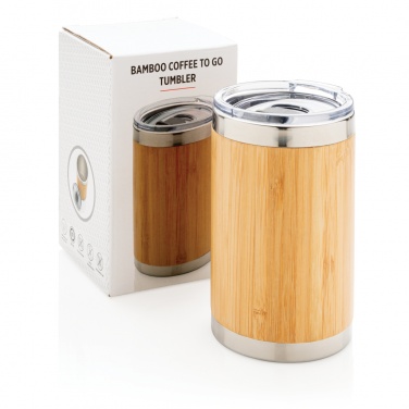 Logotrade corporate gifts photo of: Bamboo coffee to go tumbler