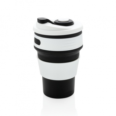 Logo trade promotional items image of: Foldable silicone cup