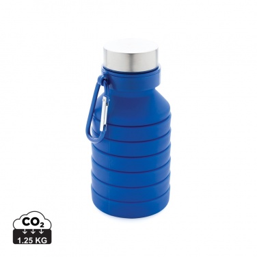 Logotrade promotional gift image of: Leakproof collapsible silicone bottle with lid