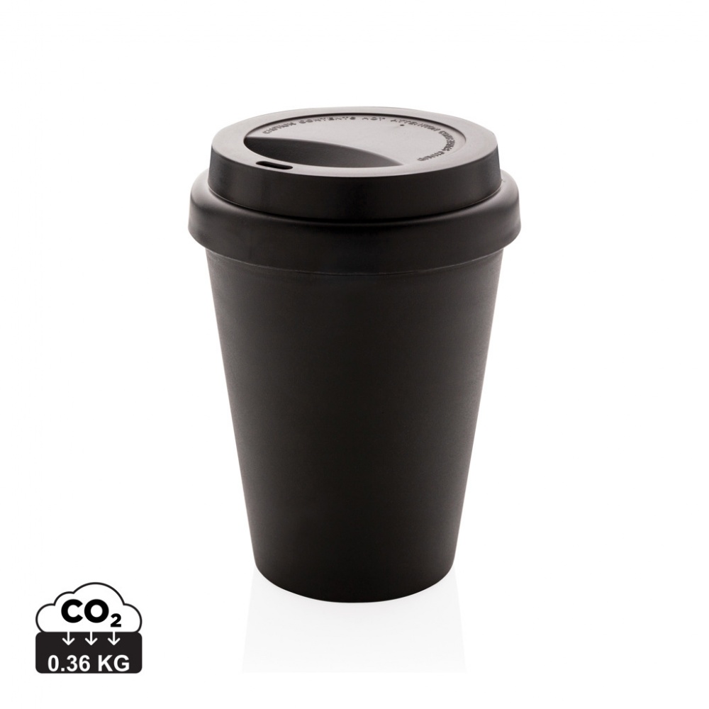 Logotrade promotional gift image of: Reusable double wall coffee cup 300ml