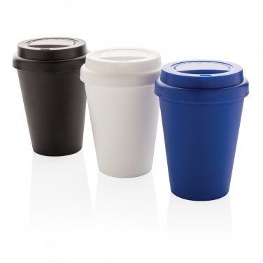 Logo trade promotional item photo of: Reusable double wall coffee cup 300ml