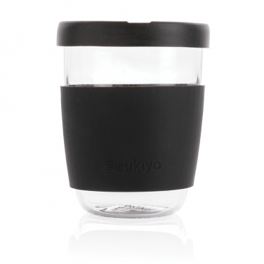 Logo trade promotional products picture of: Ukiyo borosilicate glass with silicone lid and sleeve