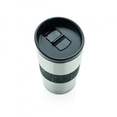 Logo trade business gifts image of: Dishwasher safe vacuum coffee mug