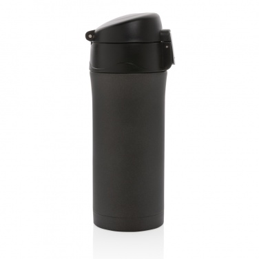 Logo trade promotional item photo of: Metallic easy lock vacuum mug