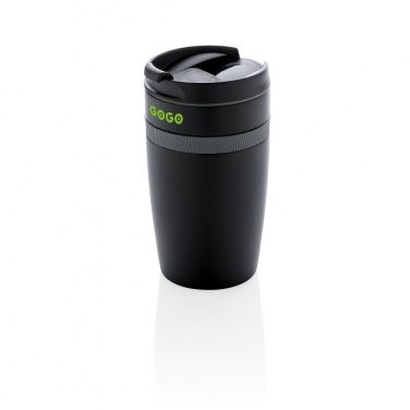 Logo trade promotional items image of: Sierra leak proof vacuum coffee tumbler