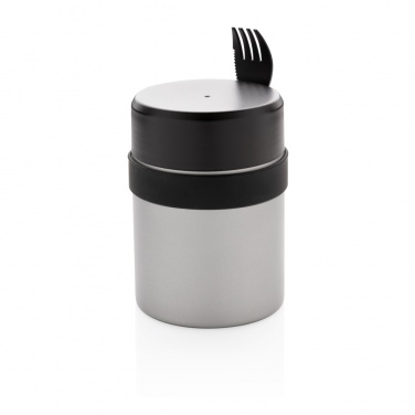 Logo trade promotional merchandise picture of: Bogota food flask with ceramic coating