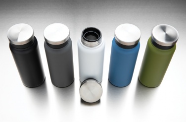 Logo trade promotional item photo of: RCS Recycled stainless steel vacuum bottle 600ML