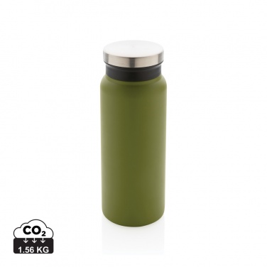 Logo trade corporate gifts picture of: RCS Recycled stainless steel vacuum bottle 600ML