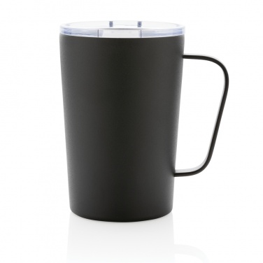 Logo trade promotional item photo of: RCS Recycled stainless steel modern vacuum mug with lid