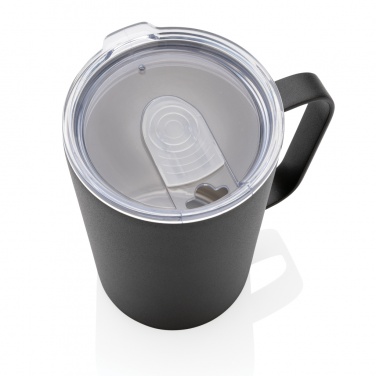 Logo trade advertising products picture of: RCS Recycled stainless steel modern vacuum mug with lid