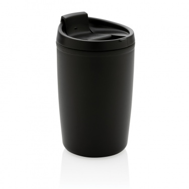 Logo trade corporate gifts image of: GRS Recycled PP tumbler with flip lid