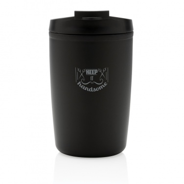 Logo trade promotional items picture of: GRS Recycled PP tumbler with flip lid