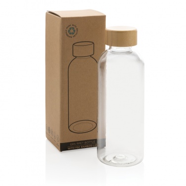 Logotrade corporate gifts photo of: RCS RPET bottle with bamboo lid