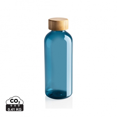 Logo trade promotional gift photo of: RCS RPET bottle with bamboo lid