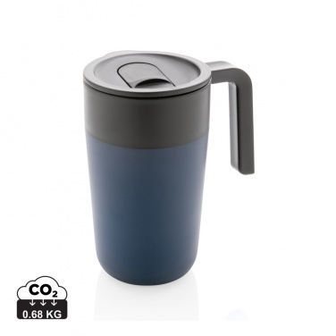 Logotrade promotional gift image of: GRS Recycled PP and SS mug with handle