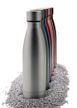 Logotrade advertising product picture of: RCS Recycled stainless steel solid vacuum bottle