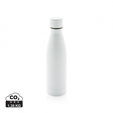 Logotrade promotional giveaway image of: RCS Recycled stainless steel solid vacuum bottle