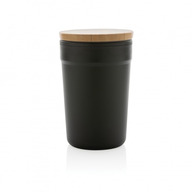 Logo trade promotional merchandise picture of: GRS certified recycled PP mug with bamboo lid