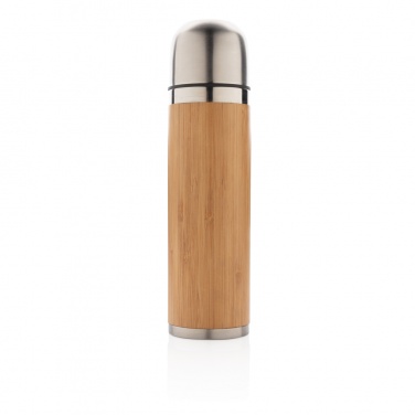 Logotrade promotional product picture of: Bamboo vacuum travel flask