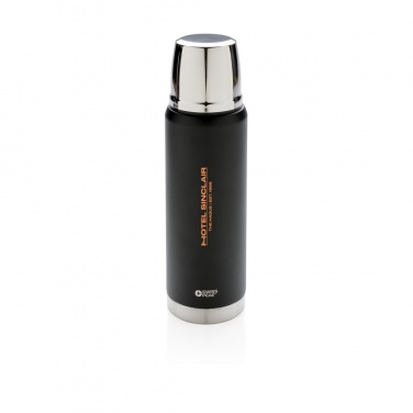 Logo trade business gifts image of: Swiss Peak Elite 0.5L copper vacuum flask