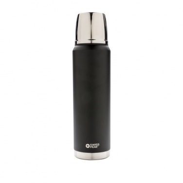 Logo trade business gifts image of: Swiss Peak Elite 1L copper vacuum flask