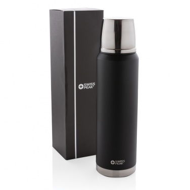 Logo trade corporate gift photo of: Swiss Peak Elite 1L copper vacuum flask