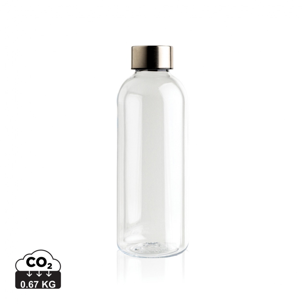 Logo trade promotional items picture of: Leakproof water bottle with metallic lid