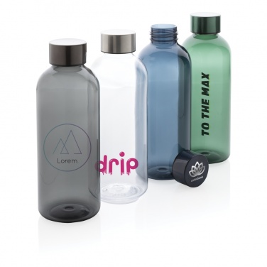 Logo trade promotional merchandise image of: Leakproof water bottle with metallic lid