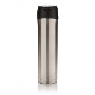 Logo trade business gifts image of: Easy lock vacuum flask