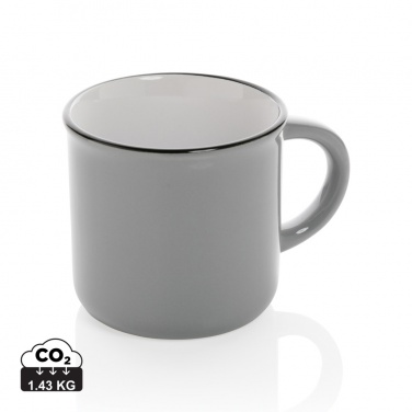 Logotrade promotional gift picture of: Vintage ceramic mug 280ml