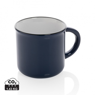 Logo trade business gifts image of: Vintage ceramic mug 280ml